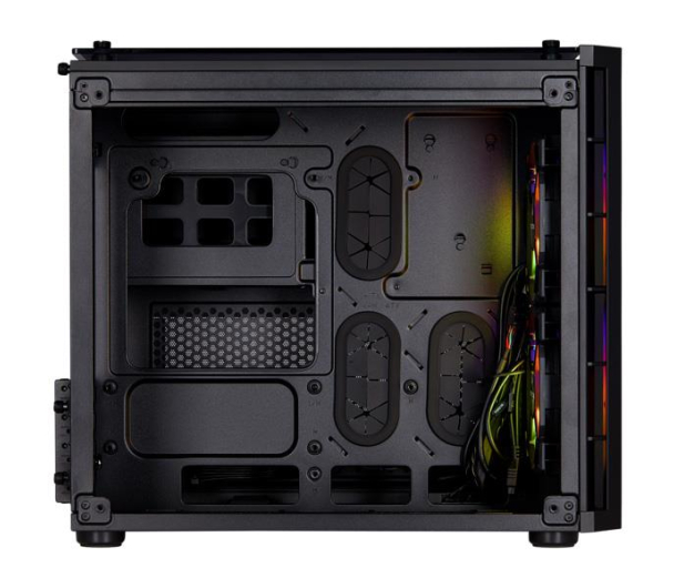 Corsair Crystal Series 280X RGB czarna - 455786 - zdjęcie 2